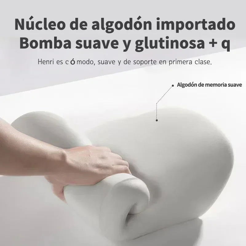 Memory Foam Lumbar Cushion for Car, Office, and Gaming Chairs
