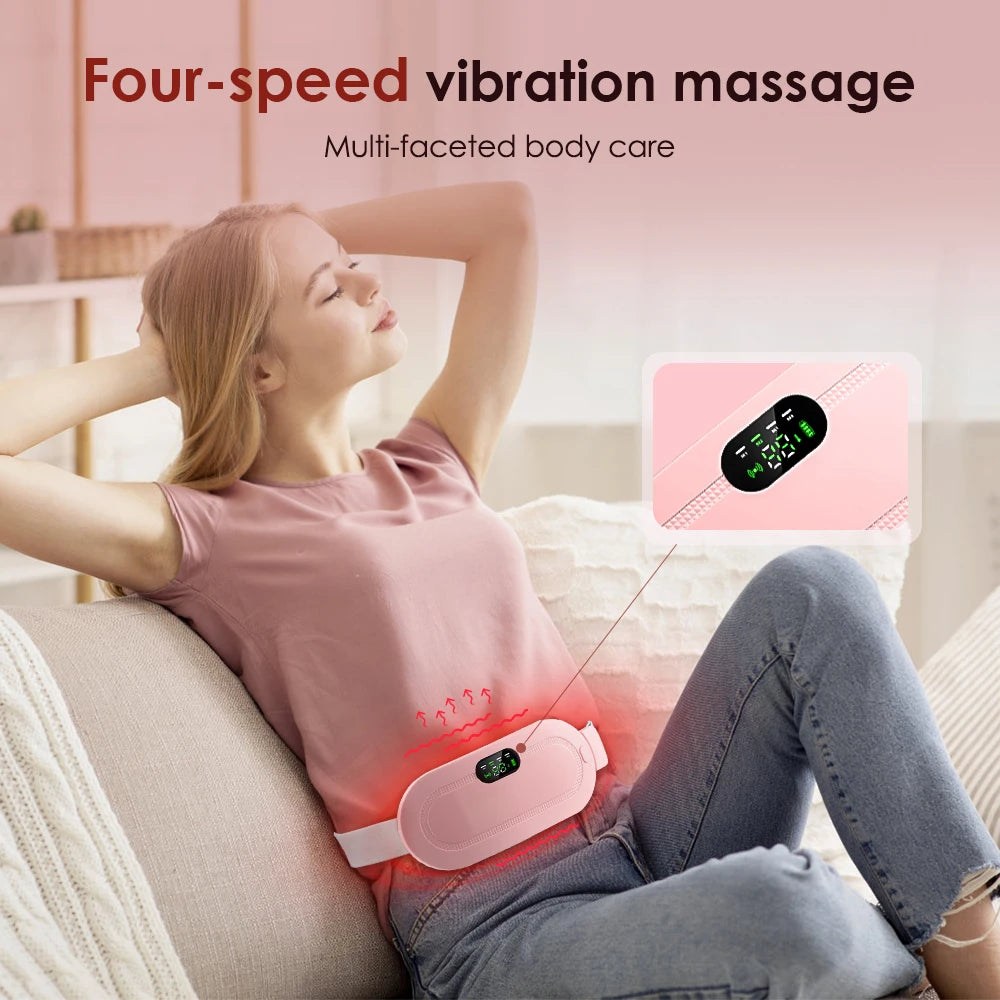 Hailicare Lady Menstrual Heating Pad Hot Compress Belt Pain Relief