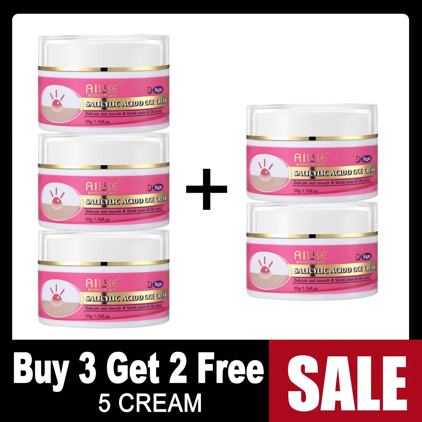 AILKE Brightening Skin Care Set For Clear Smooth Skin