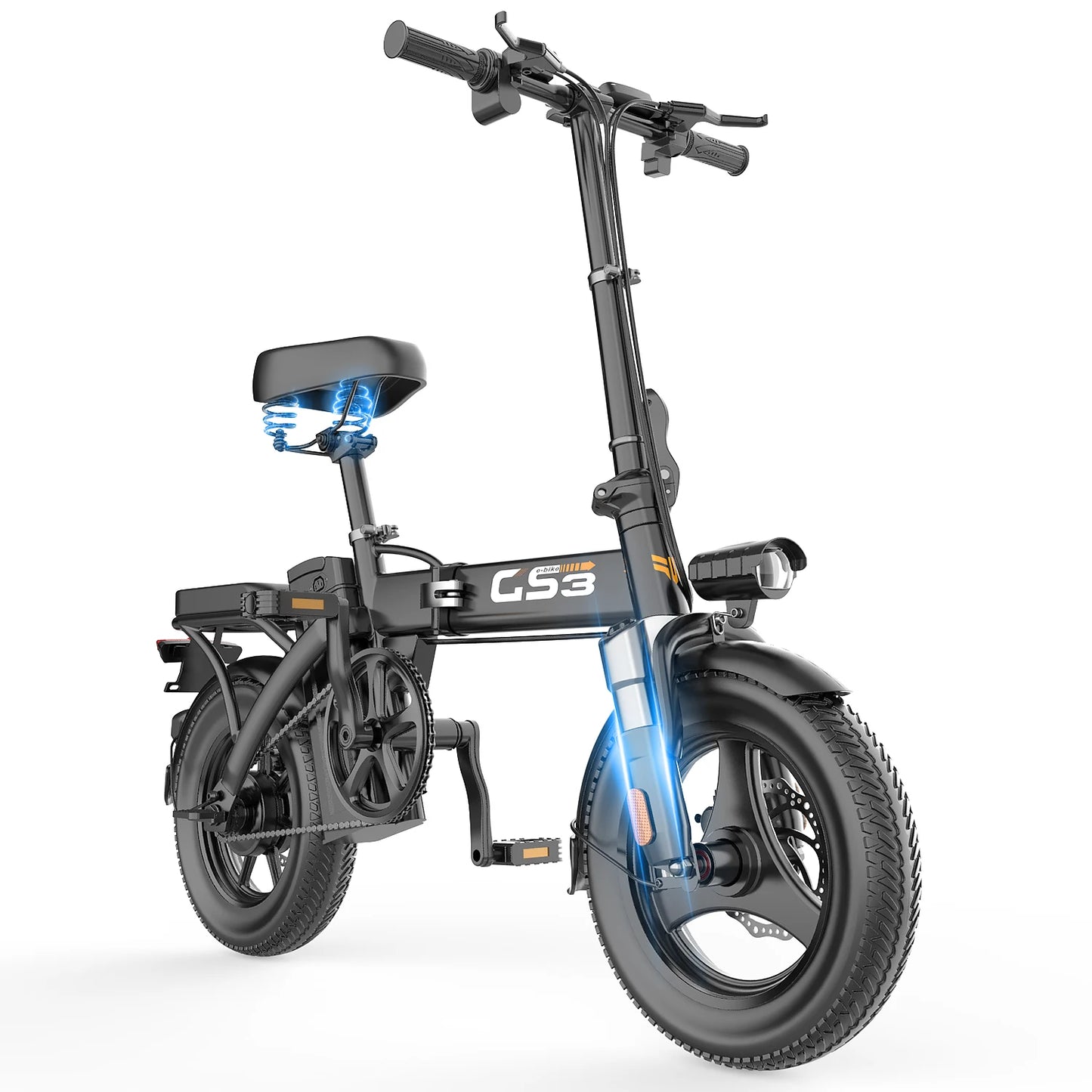 UPlee GS3 Electric Bike 48V 15Ah 500W Motor 20 Kmh