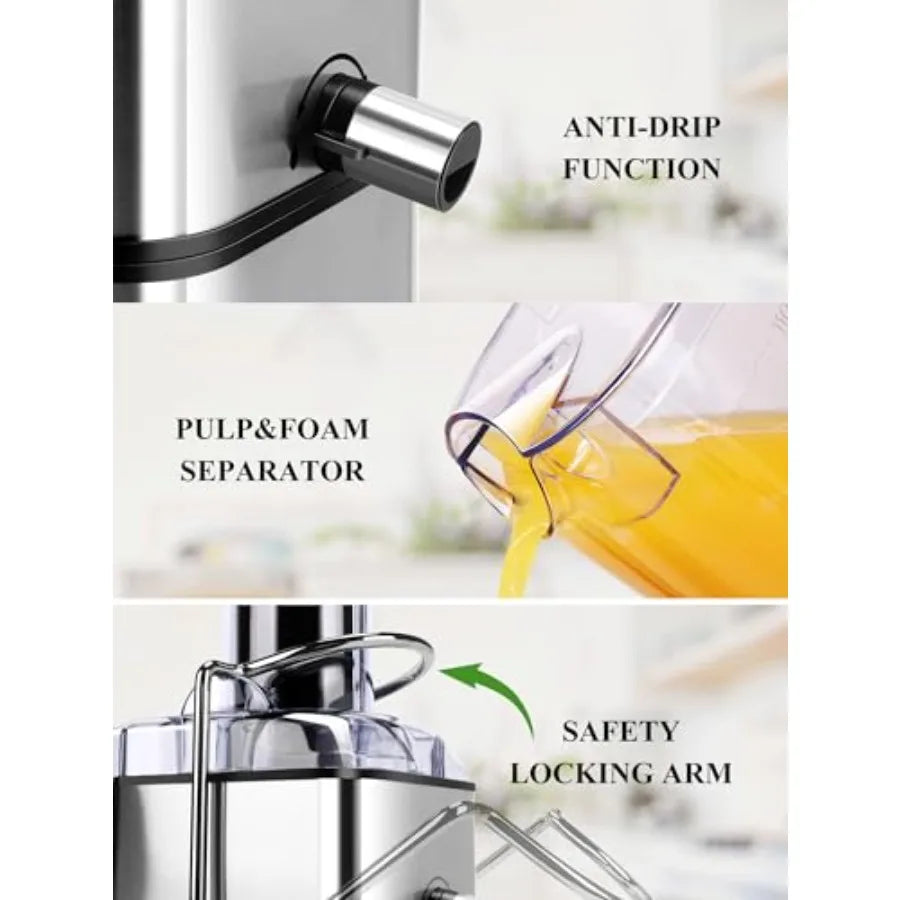 MDNG 1200W 6-Speed LCD Centrifugal Juicer For Vegetables