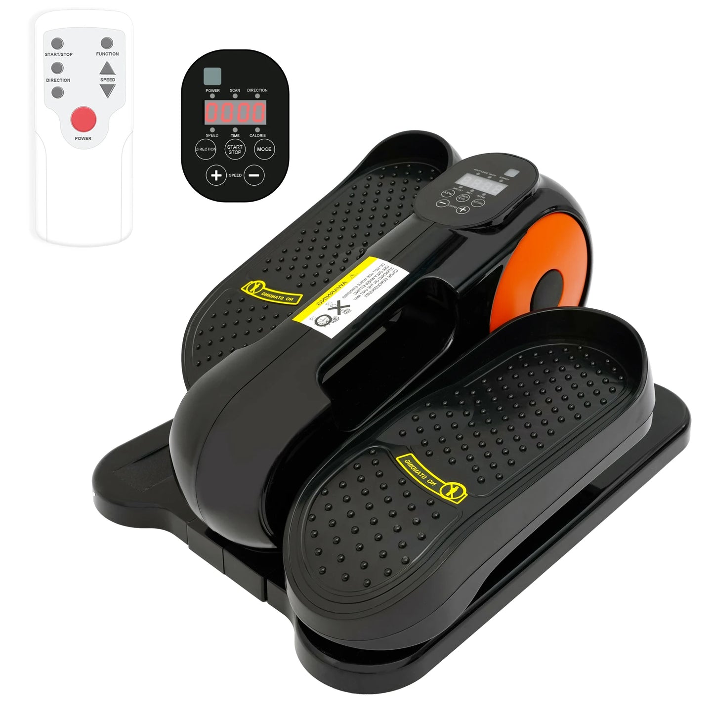 Gamewiu Under Desk Elliptical Machine Pedal Exerciser 12 Speed Quiet Portable