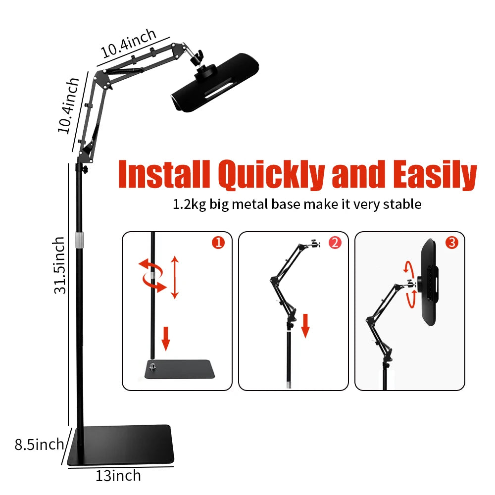 Near Infrared Light Therapy Panel With Adjustable Stand and Timer