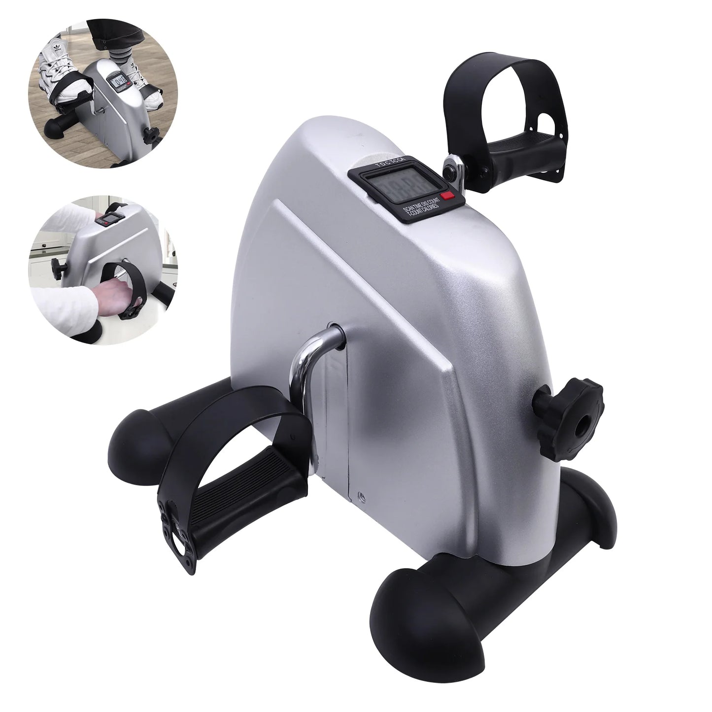 Mini Under Desk Pedal Exerciser For Leg Arm And Knee