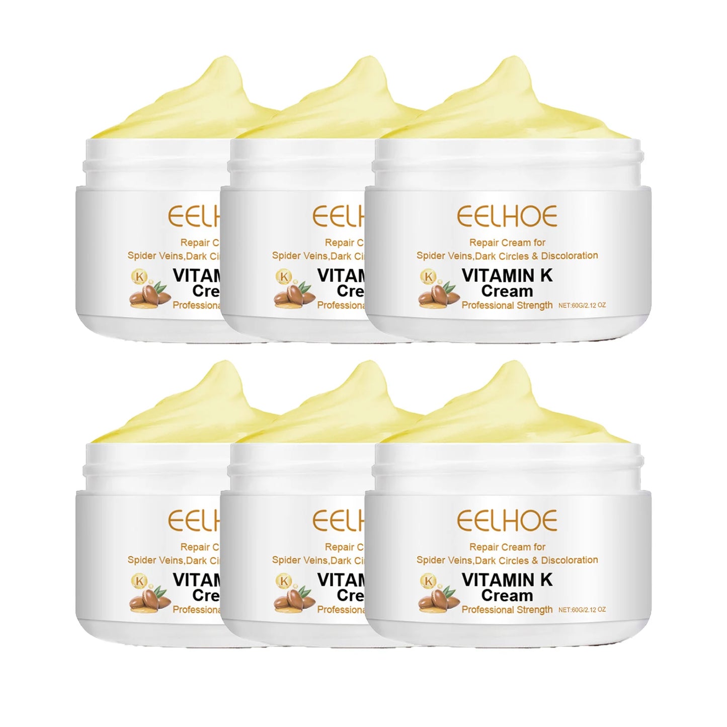 Eelhoe Vitamin K Cream for Varicose Veins and Leg Swelling