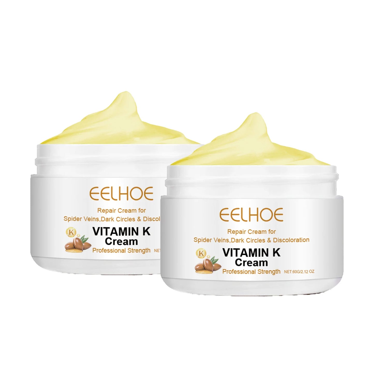 Eelhoe Vitamin K Cream for Varicose Veins and Leg Swelling