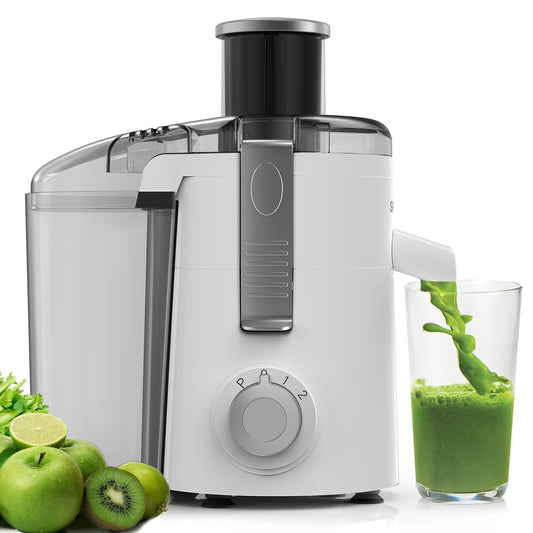 SIFENE Compact Centrifugal Juicer With 3 Speeds Easy Clean