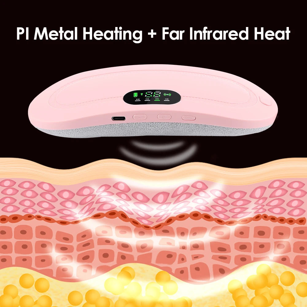 Hailicare Lady Menstrual Heating Pad Hot Compress Belt Pain Relief