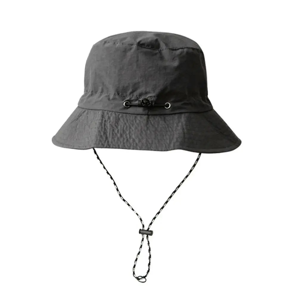 NONECN Summer Sun Protection Waterproof Panama Hat With Storage Bag