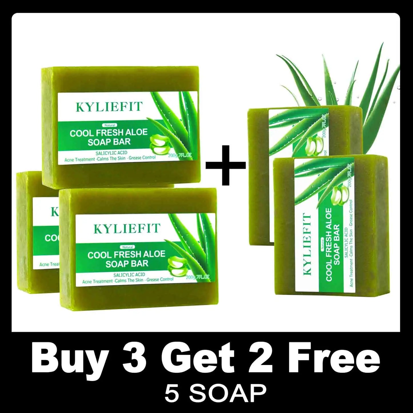 AILKE Natural Vanilla Aloe Scrub AHA 10 For Face Daily