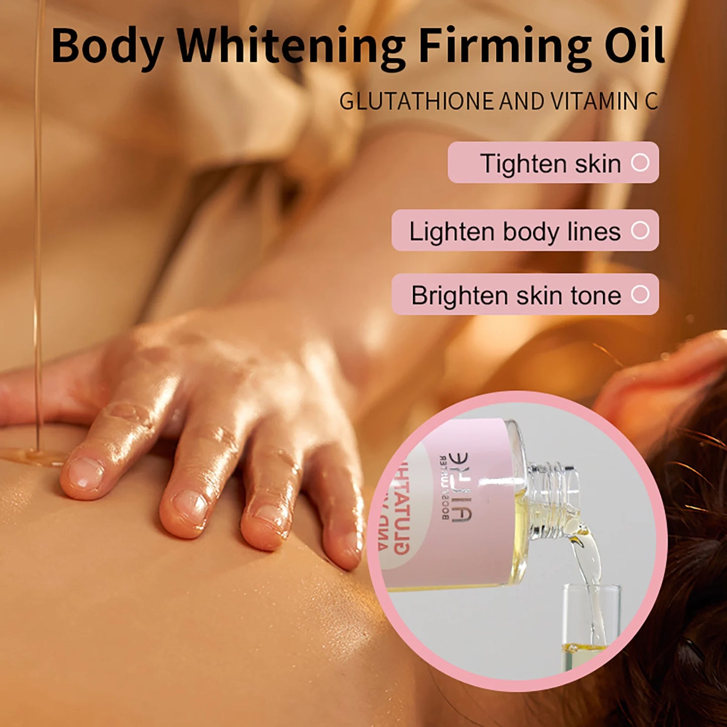 AILKE Vitamin C Moisturizing Whitening Massage Essential Oil For Skin
