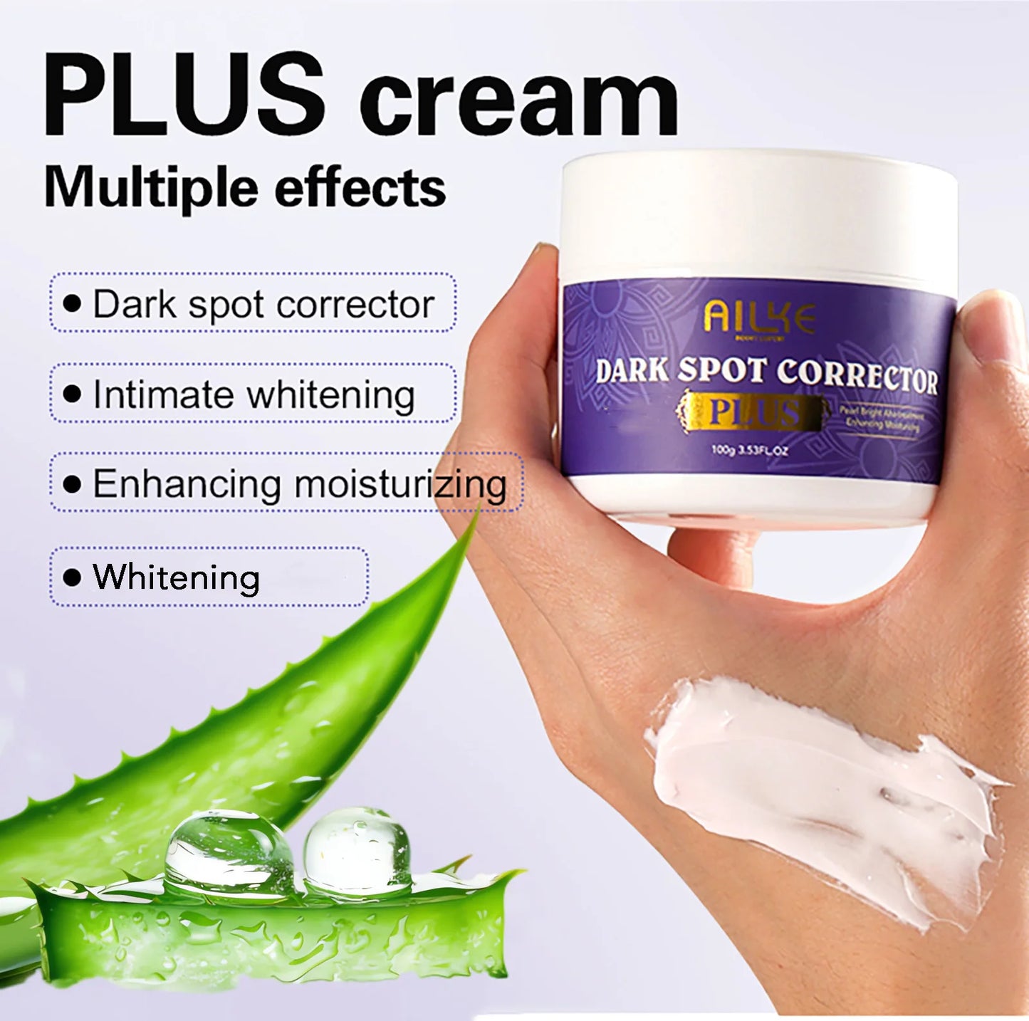 AILKE Glutathione Whitening Stains Remover Face Cream