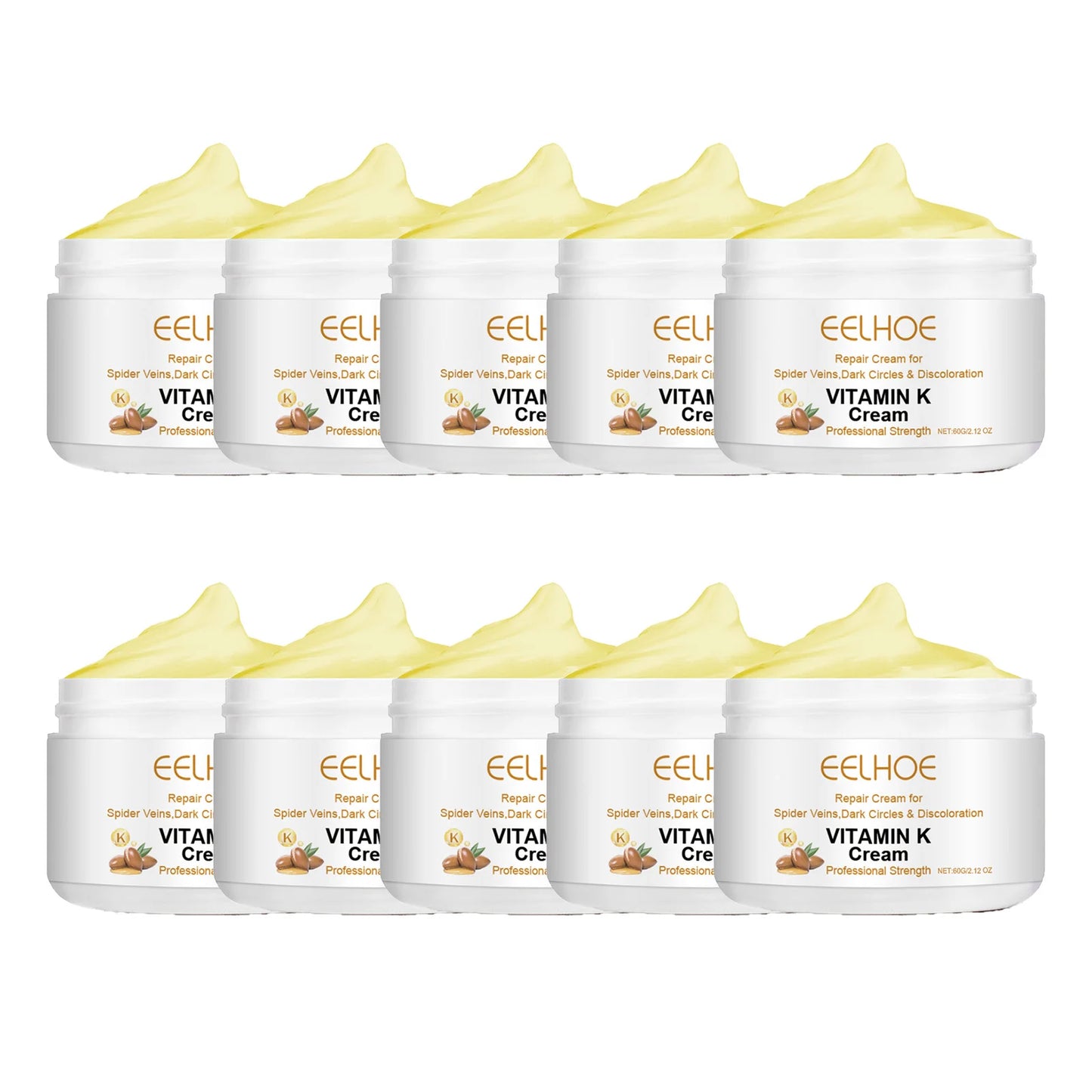 Eelhoe Vitamin K Cream for Varicose Veins and Leg Swelling