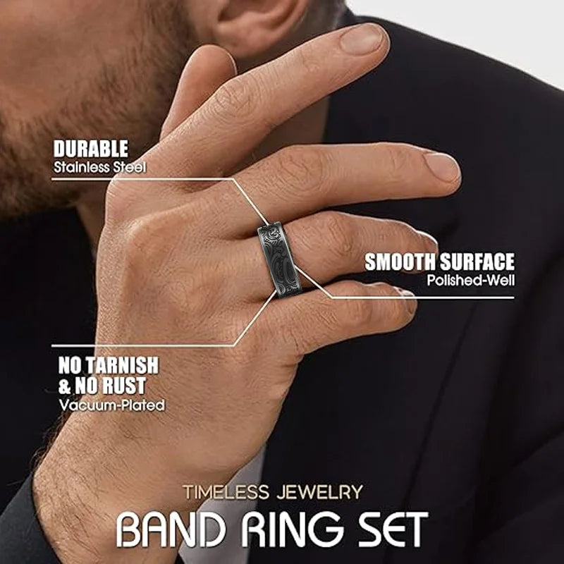 Smart Ring Fitness Tracker Sleep Monitor Pedometer 20 Modes Waterproof