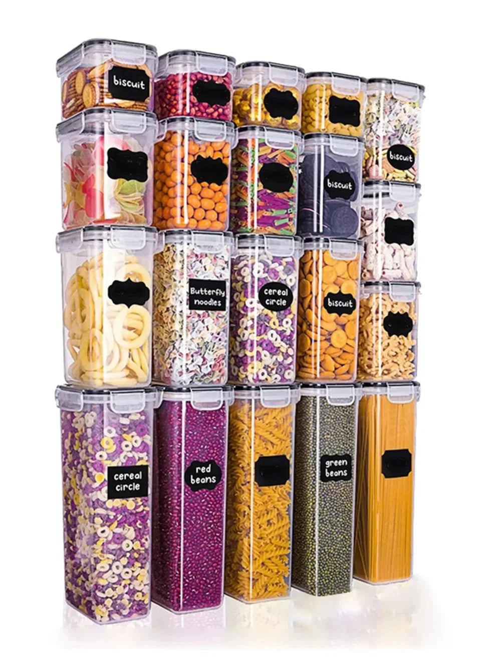 KYJG 24-Piece Airtight Food Storage Containers Set With Lids