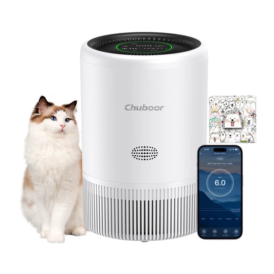 Chuboor Smart Air Purifier With App Control HEPA For Home