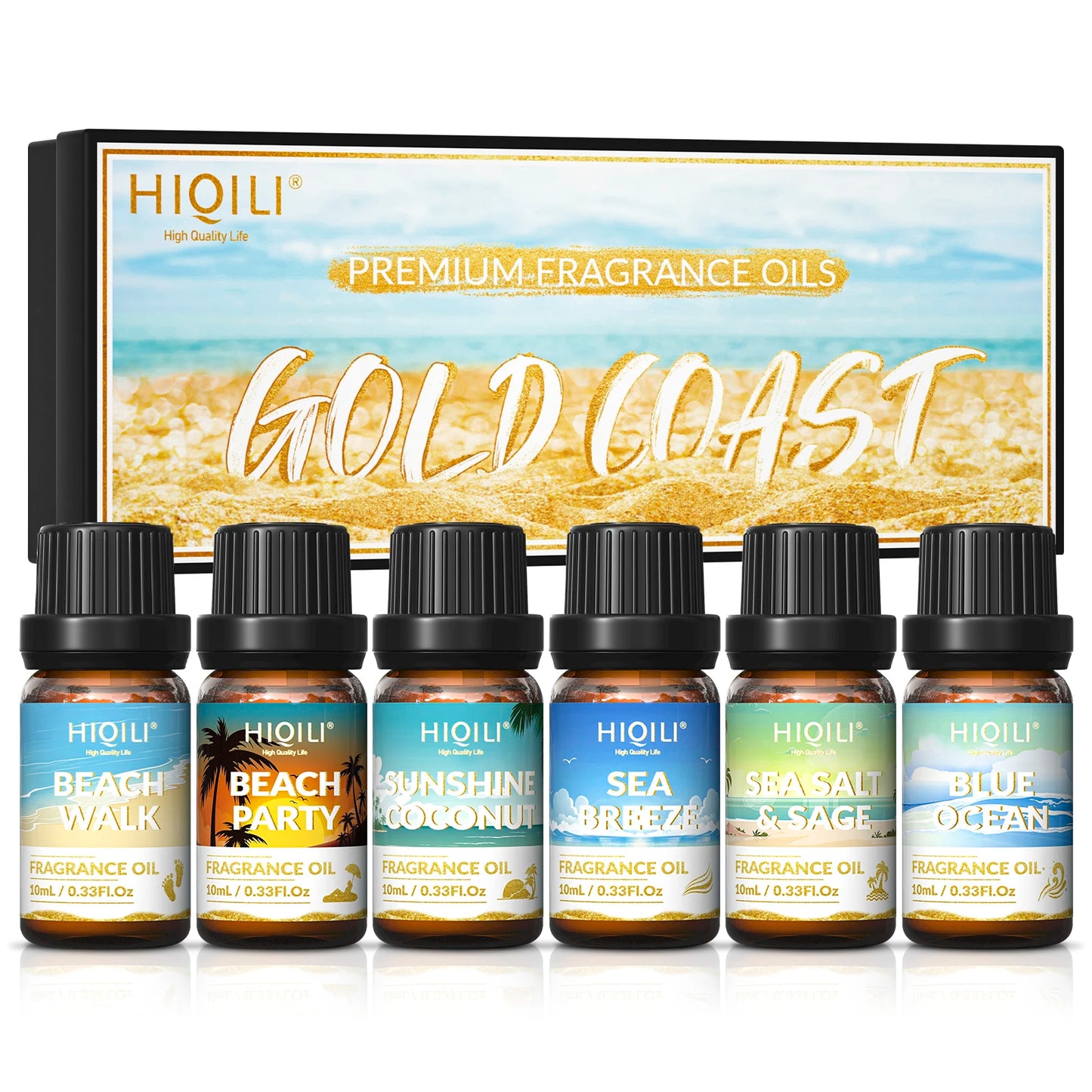 Hiqili Fragrance Oil Set Pure Essential Oils For Diffuser Crafting