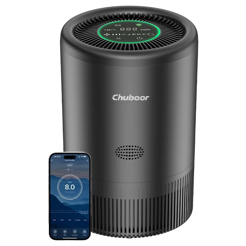 Chuboor Smart Air Purifier With App Control HEPA For Home