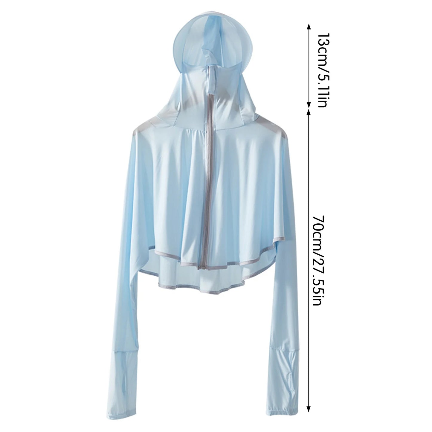 uv blocking hoodie for cycling