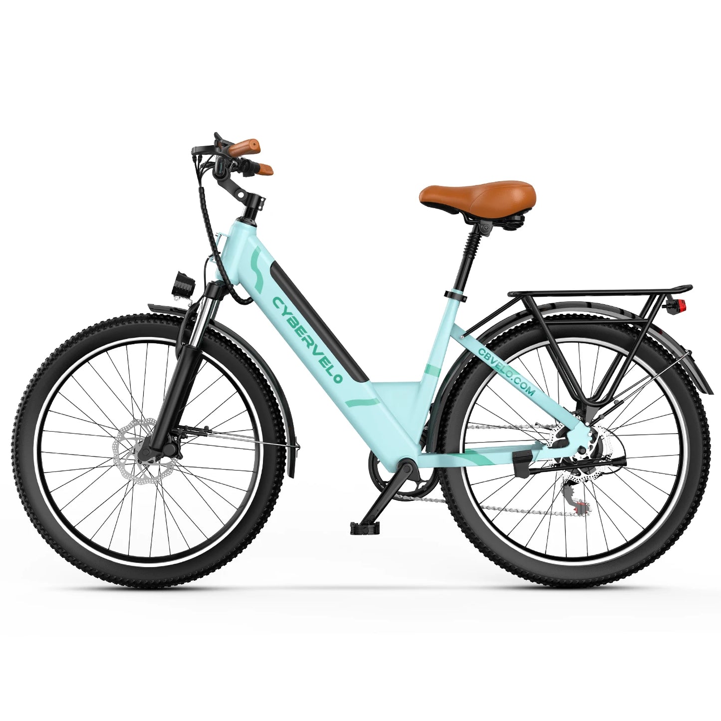 Cybervelo Urban Commute E Bike EK2 With Detachable Battery