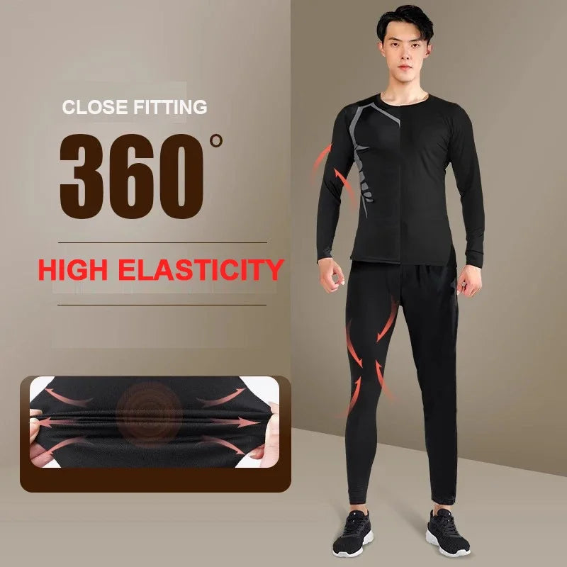 quick drying fleece running suit