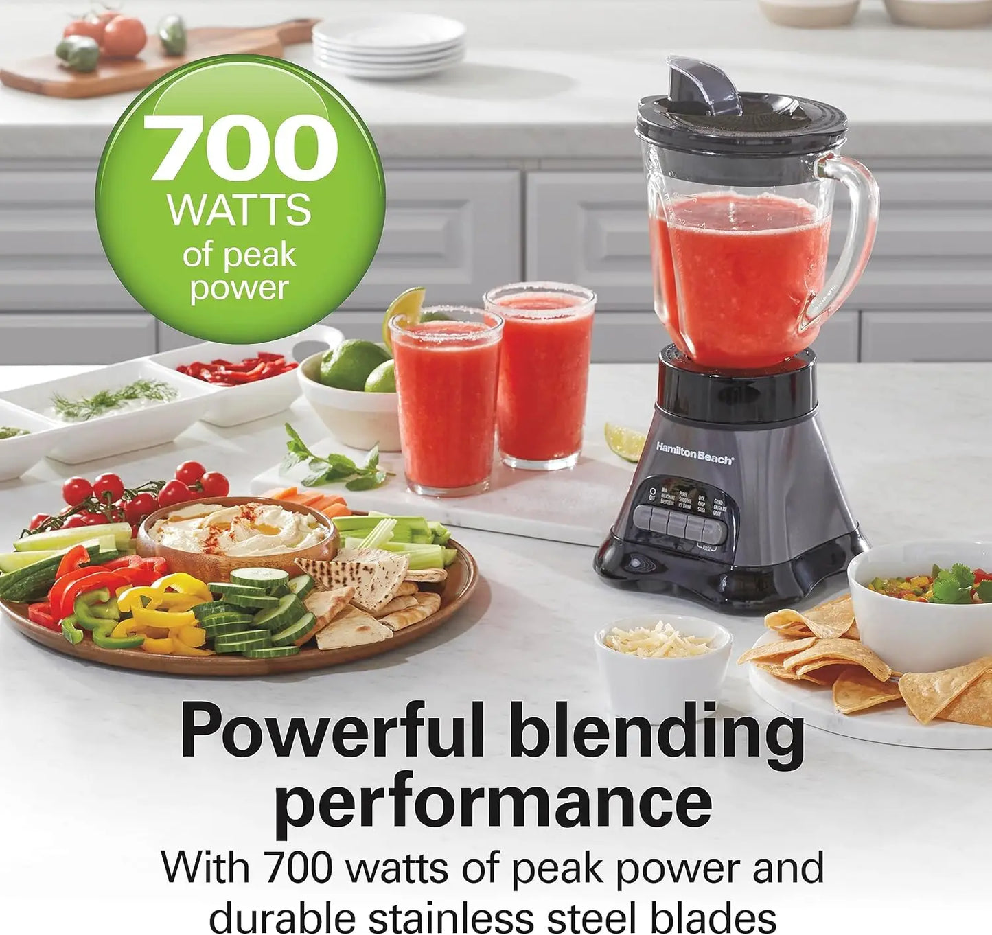Iosn Blender And Food Processor Combo 700W 3 Cup Travel Cup Chopper