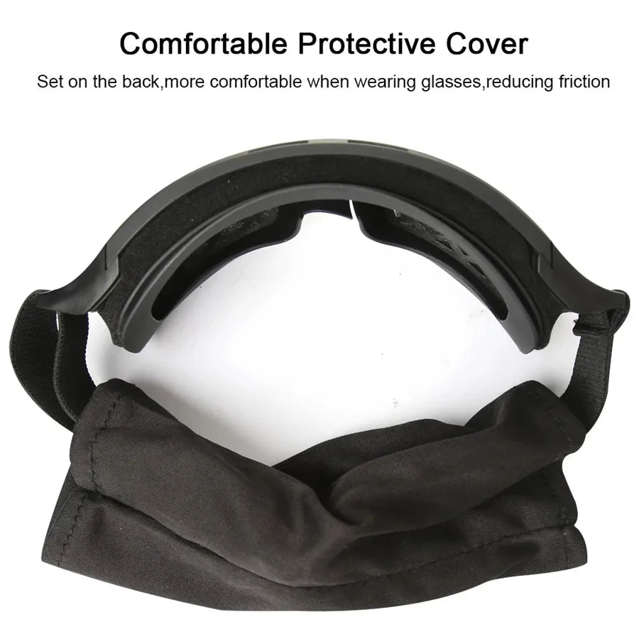 Explosion Proof Tactical Goggles Anti Impact For Airsoft And Paintball