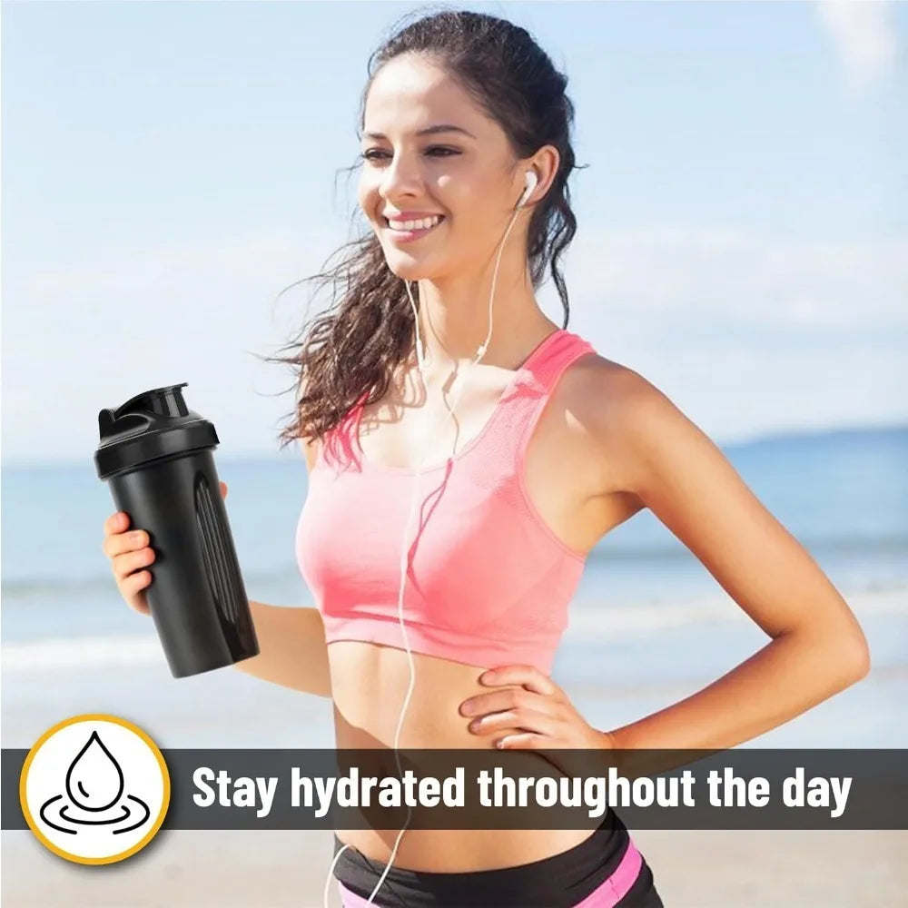 Portable BPA Free Protein Shaker Cup With Blender Pro