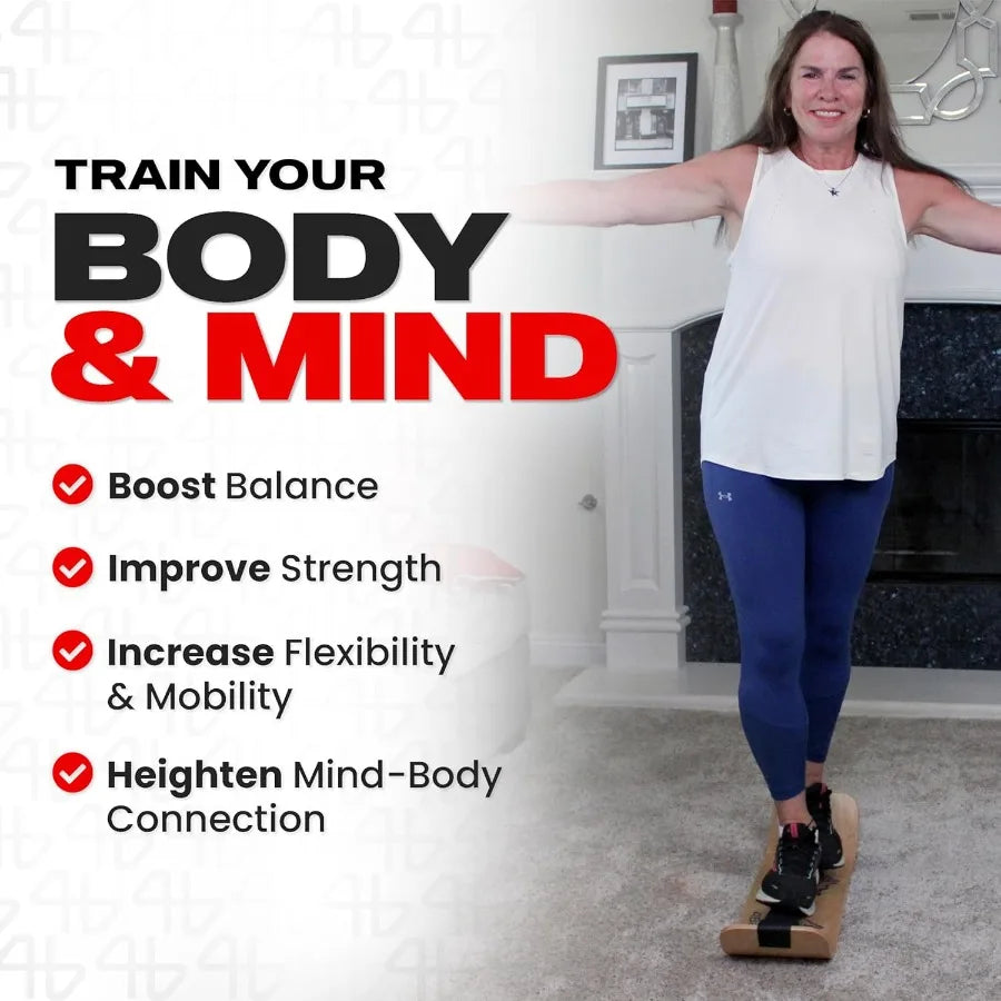 SHXI Balance Trainer Slackboard For Adults Standing Desk Balance Board