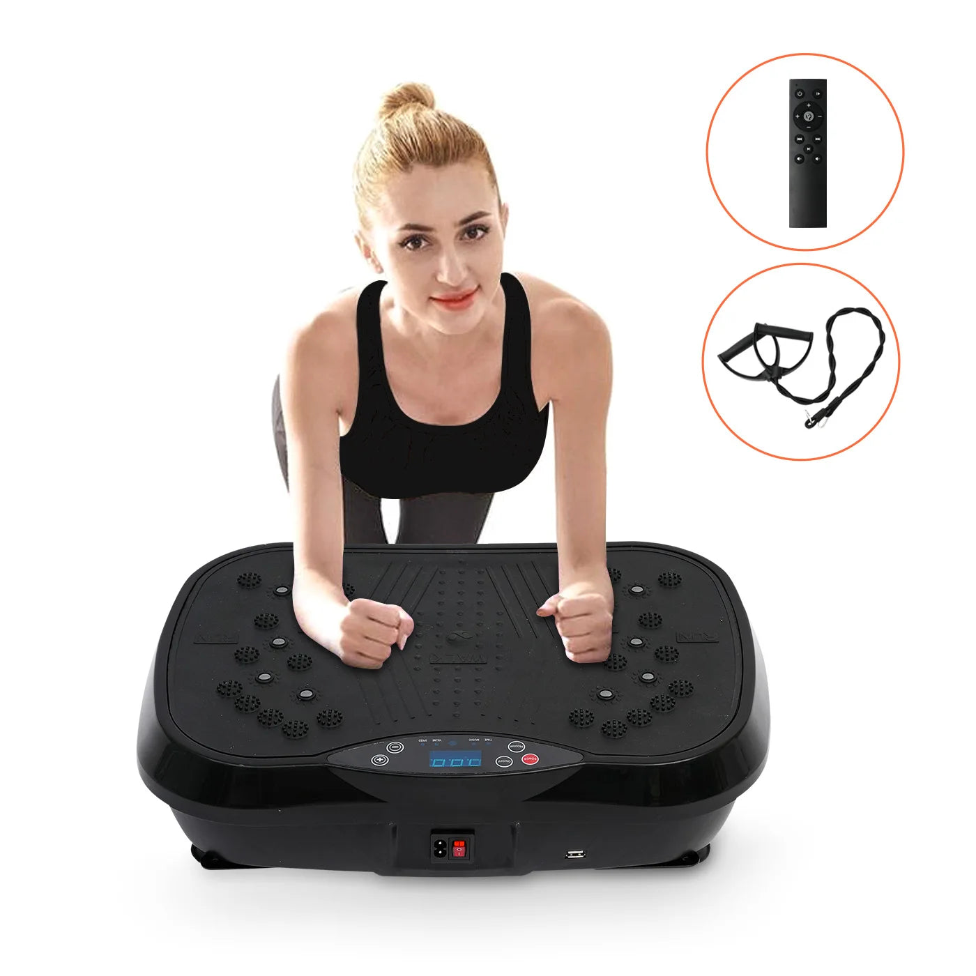 N Vibration Plate Exercise Machine for Home Fitness Fat Burning and Shaping