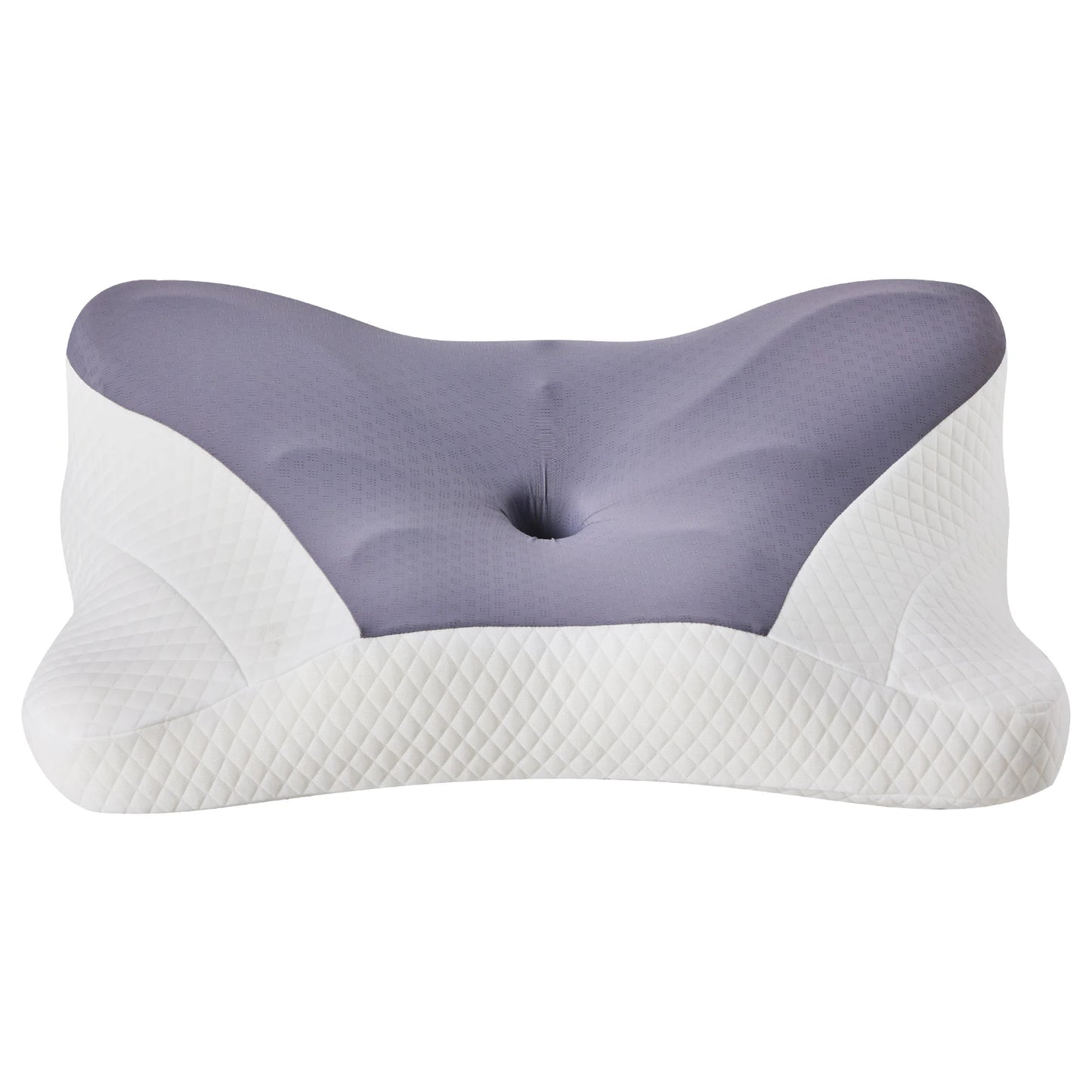 Ergonomic Neck Pillow Memory Foam Ventilated Cooling Washable Cover