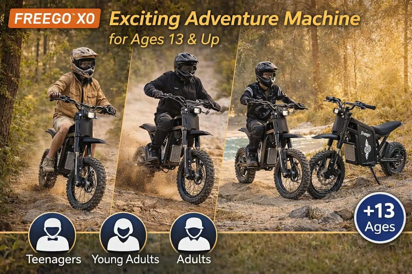 Freego X0 Electric Dirt Bike