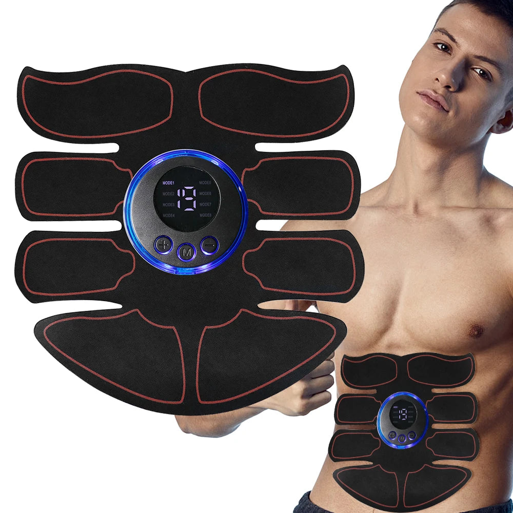Raiuleko 8 Modes EMS Wireless Muscle Stimulator Fitness Trainer Abs