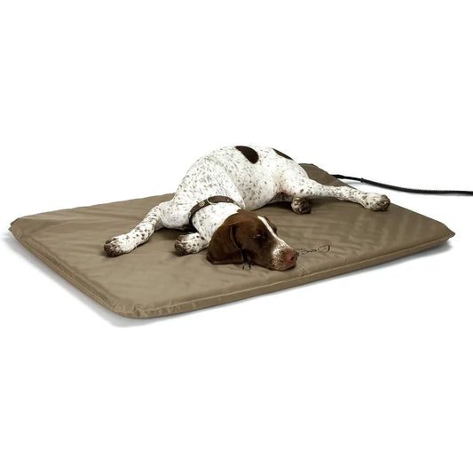 DAFIFY Lectro-Soft Orthopedic Heated Outdoor Pet Bed For Dogs