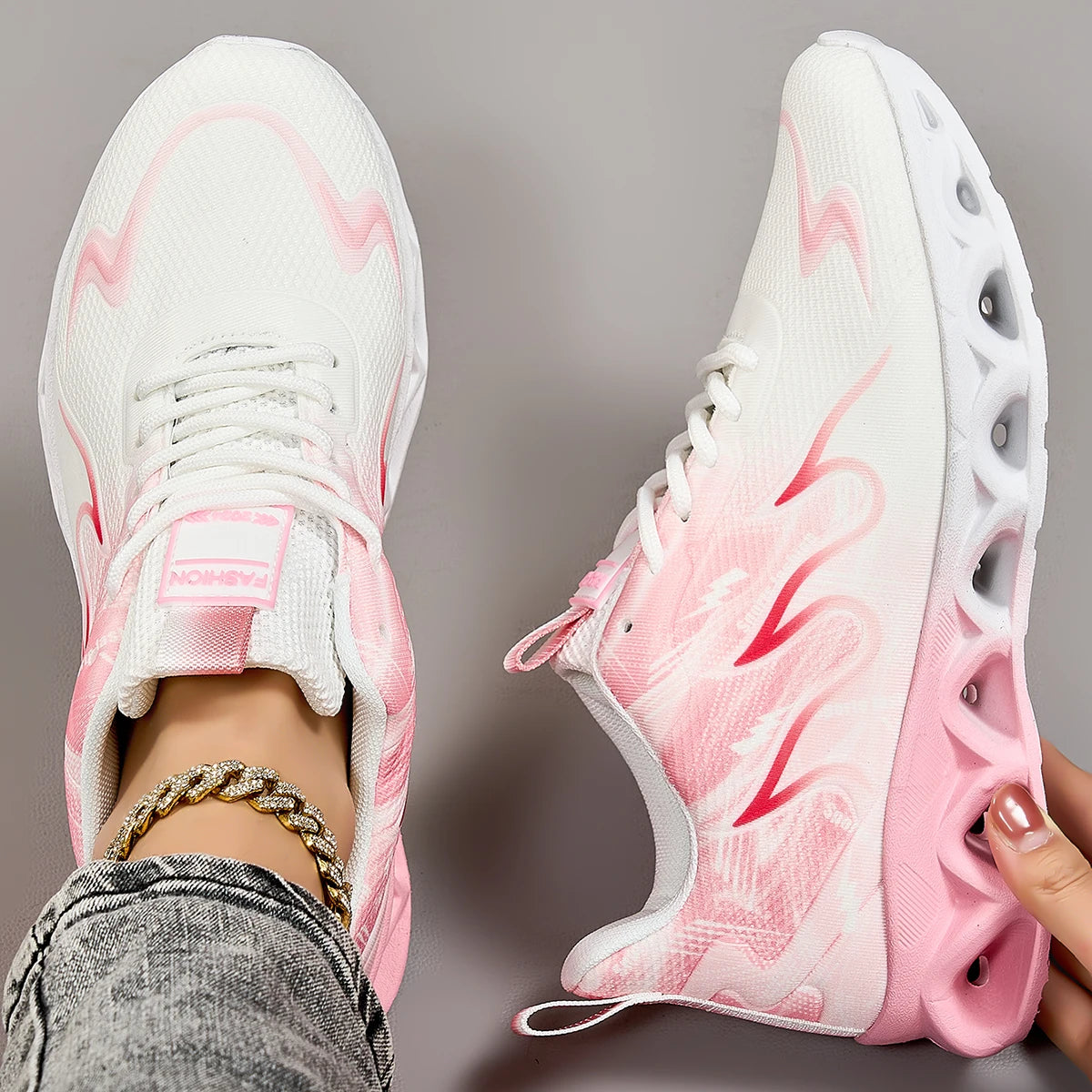 Volarpisada Orthopedic Women Sneakers Lightweight Walking Shoes Air Running