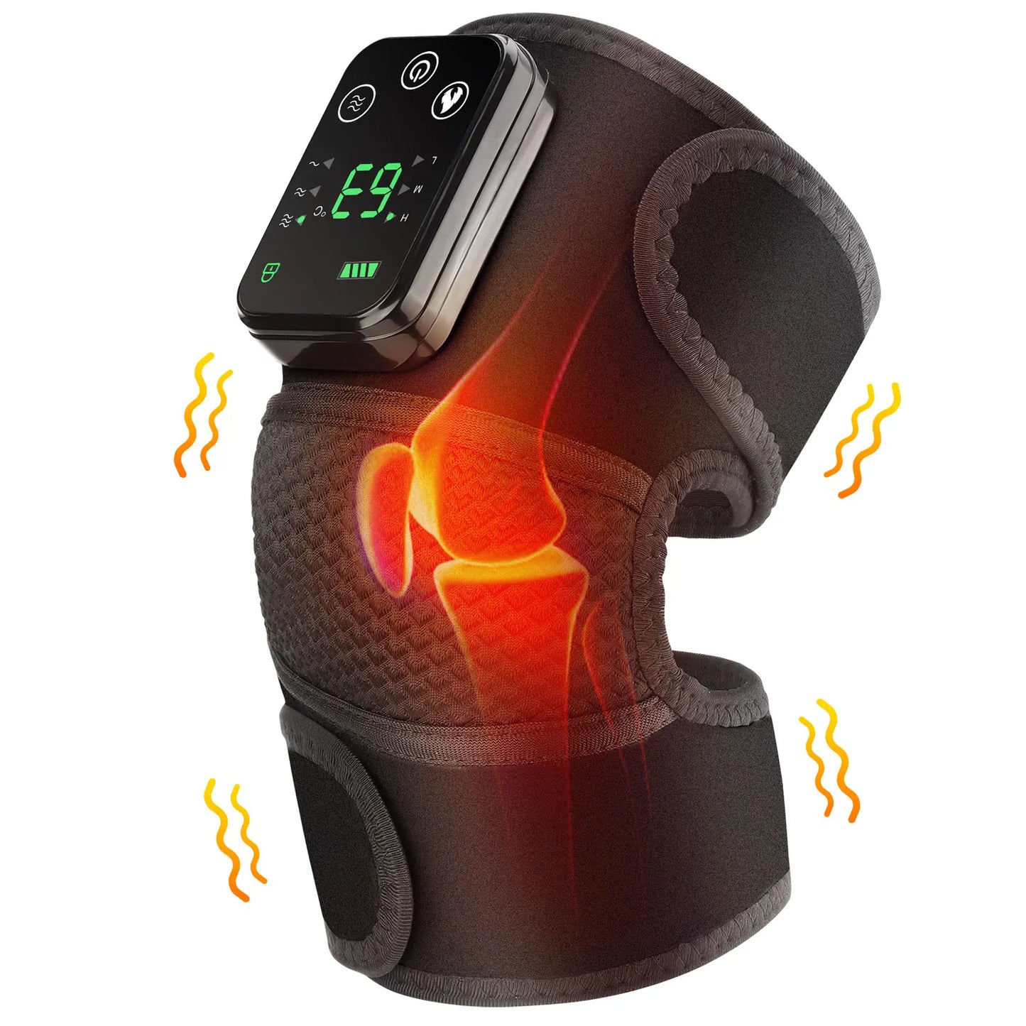 Hailicare 3 In 1 Cordless Heated Knee Shoulder Elbow Massager