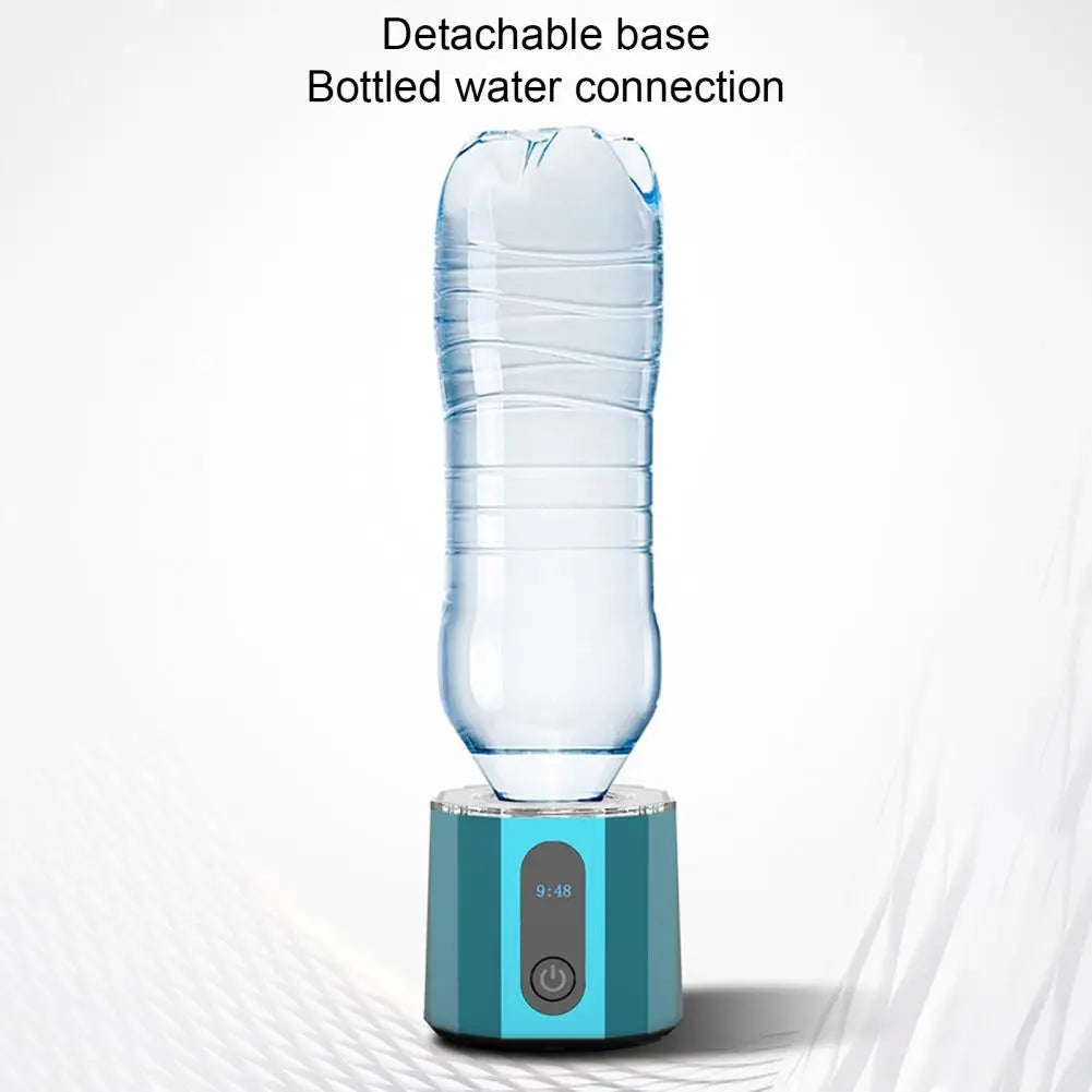 208ml Hydrogen Water Bottle Generator 6000-8000 PPB Portable Hydrogen Water Ionizer Machine with PEM Technology