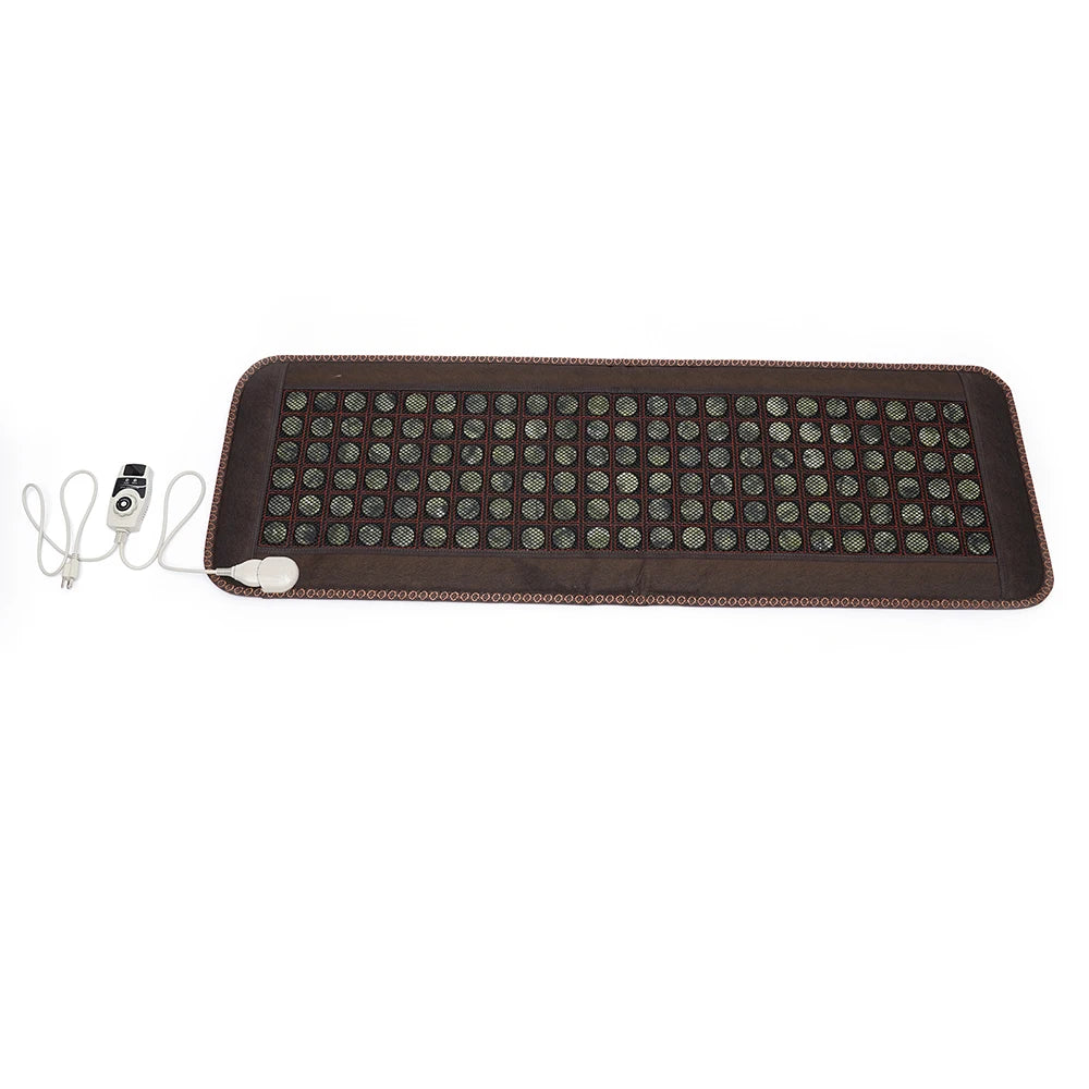 100W 110V Natural Infrared Jade Heating Pad With Controller