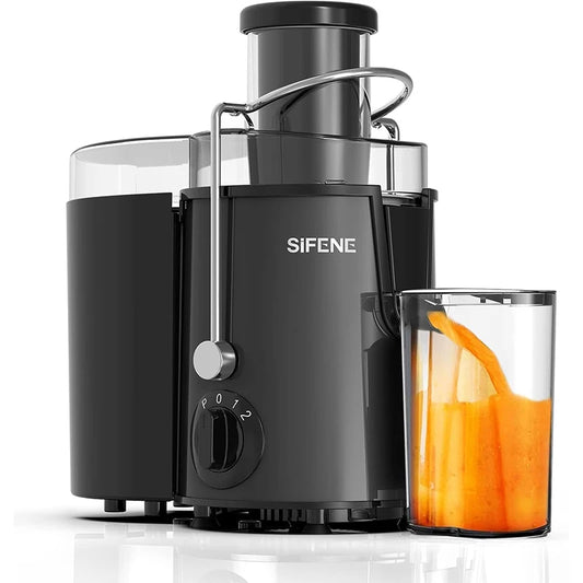 SiFENE Easy Clean Juicer Stainless Steel 800W 3 Speeds