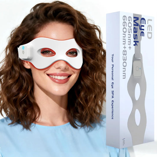 KTS 3D Eye Massager With Red Light Therapy 605nm 830nm