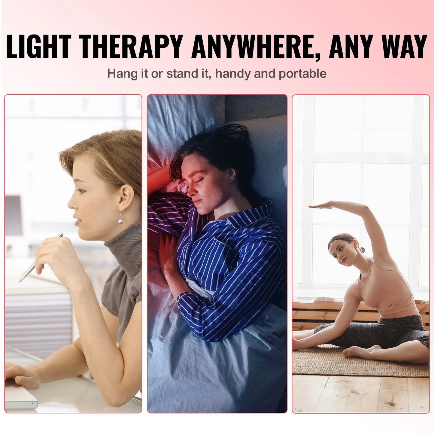 LPL001 Red Light Therapy Panel Dual Band 660nm 850nm