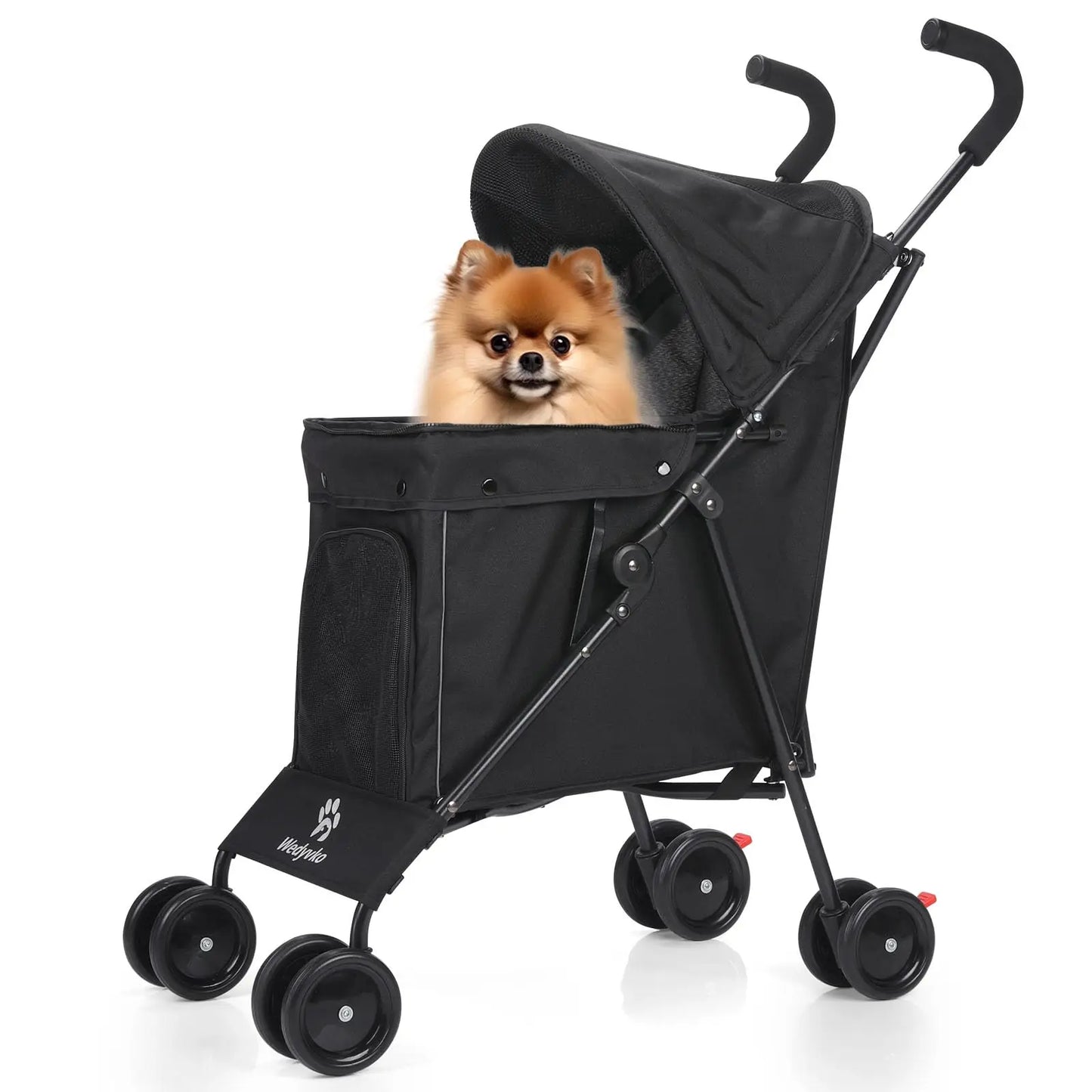Travel Portable Pet Stroller For Dogs And Cats Foldable Lightweight