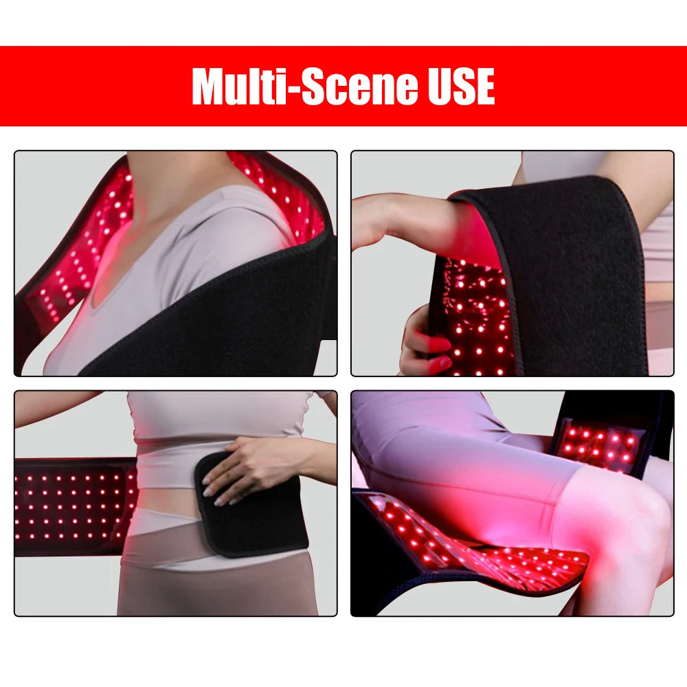 Red Light Therapy Belt 660nm 850nm Near Infrared Therapy