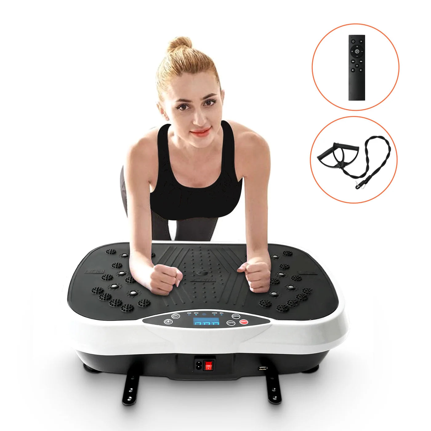 N Vibration Plate Exercise Machine for Home Fitness Fat Burning and Shaping