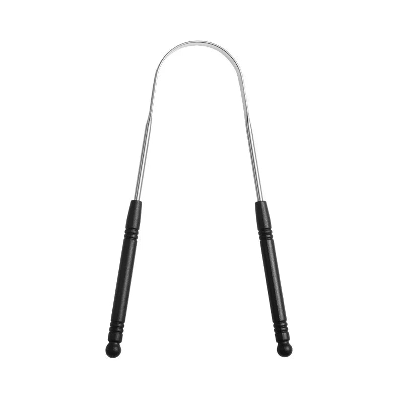 Stainless Steel Tongue Scraper For Bad Breath And Oral Hygiene