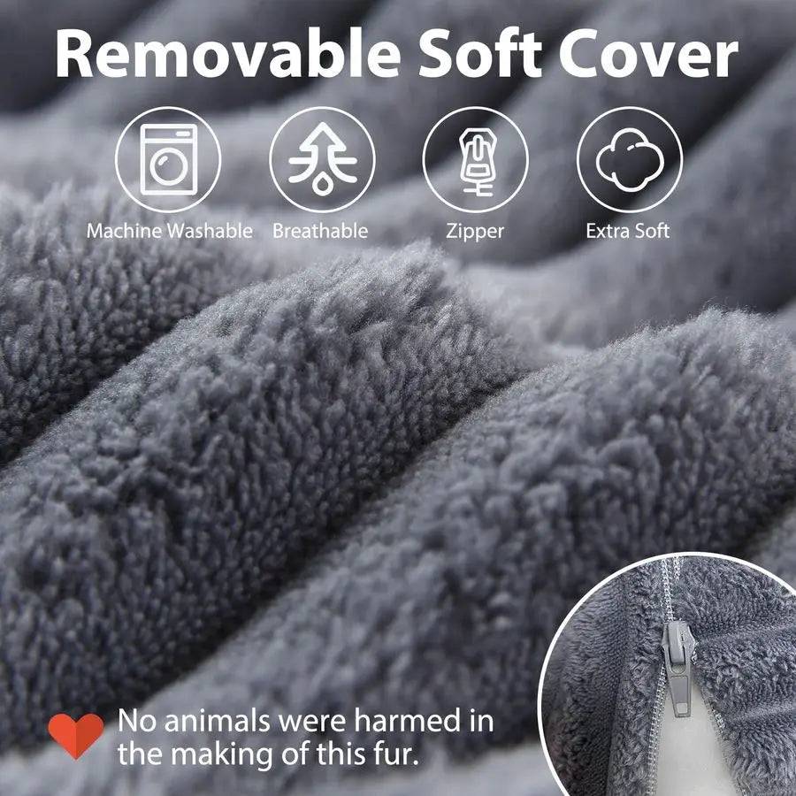 Back Reading Pillow With Armrests For Bed TV Watching
