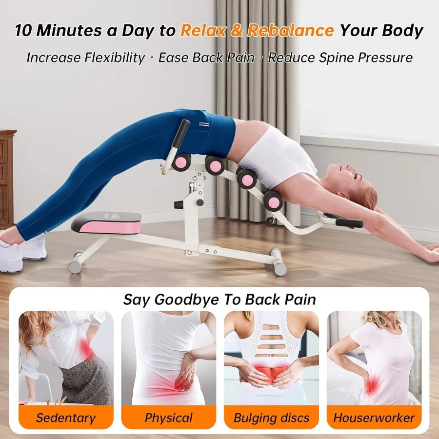 SHXI Inversion Table for Back Pain Relief and Posture Improvement