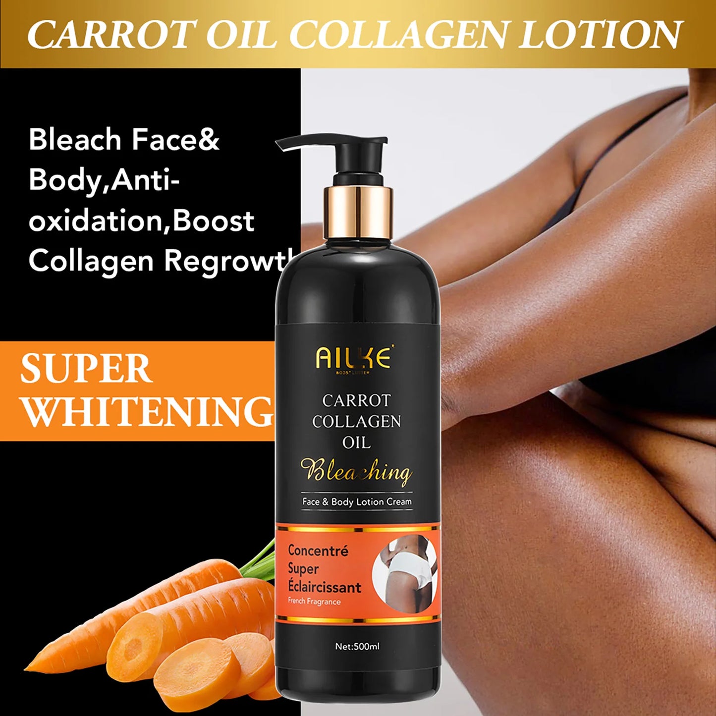 AILKE Collagen Skin Care Set For Women Whitening And Freckle Removal