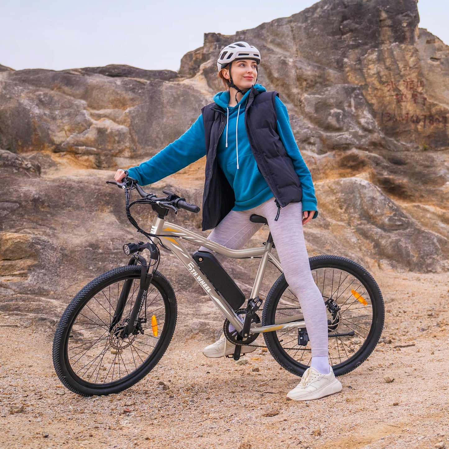 5th Wheel AB17 Electric Bike With 700W Peak Motor Performance