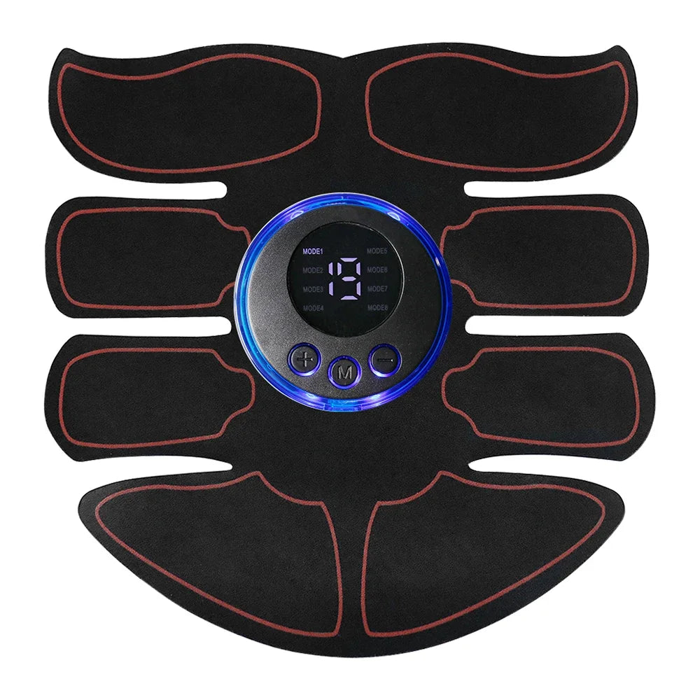 Raiuleko 8 Modes EMS Wireless Muscle Stimulator Fitness Trainer Abs